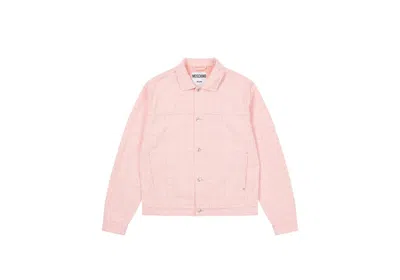 Pre-owned Palace Men's  Moschino Denim Jacket In Pink