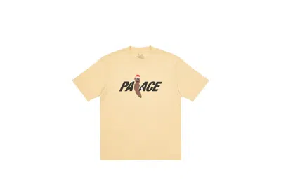 Pre-owned Palace Men's  Mr Hankey T-shirt In Oatmeal In Brown