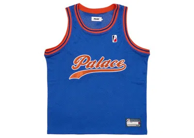Pre-owned Palace Men's  Mvp Vest In Navy Blue