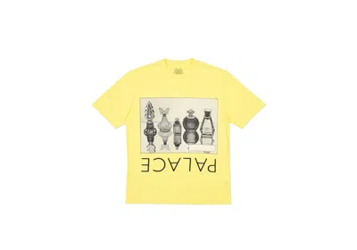 Pre-owned Palace Men's  Nasal T-shirt In Light Yellow