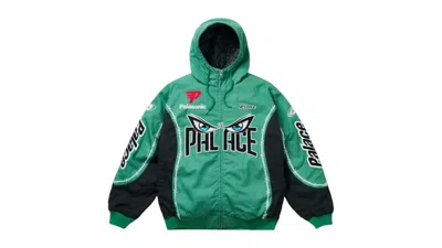Pre-owned Palace Men's  Need For P's Jacket In Green