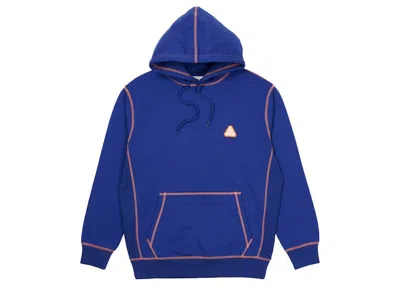 Pre-owned Palace Men's  Neo Stitch Hoodie In Navy Blue