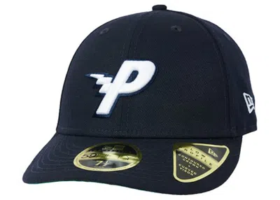 Pre-owned Palace Men's  New Era Bolt Hat In Navy Blue