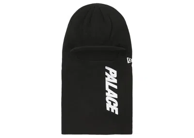 Pre-owned Palace Men's  New Era Peaked Balaclava In Black