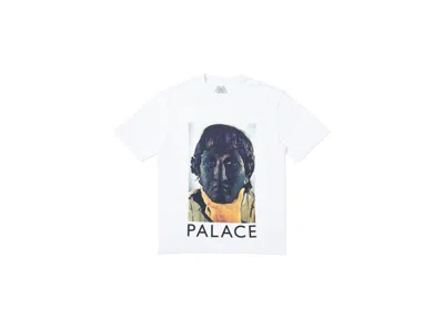 Pre-owned Palace Men's  Nicked T-shirt In White