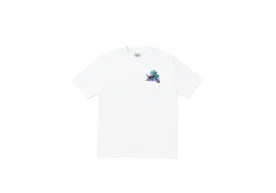 Pre-owned Palace Men's  Octo T-shirt In White