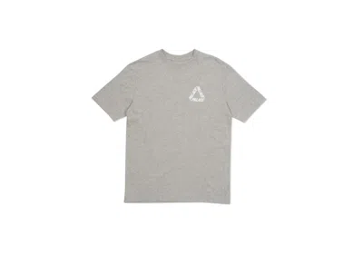 Pre-owned Palace Men's  P 3 T-shirt In Grey Marl/white