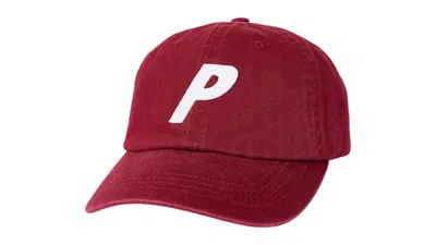 Pre-owned Palace Men's  P 6panel Hat (fw25) In Berg In Brown