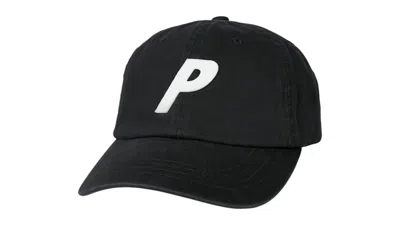 Pre-owned Palace Men's  P 6panel Hat (fw25) In Black
