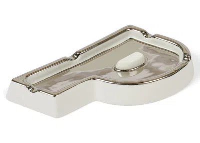 Pre-owned Palace Men's  P Ashtray In White/silver