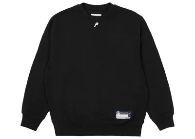 Pre-owned Palace Men's  P Neck Crew In Black