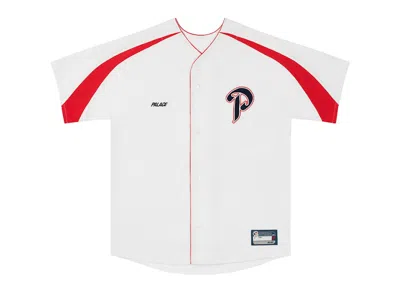 Pre-owned Palace Men's  P Paseball Jersey In White