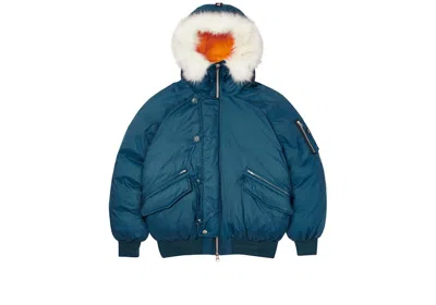 Pre-owned Palace Men's  P2b Short Parka (fw20) In Blue