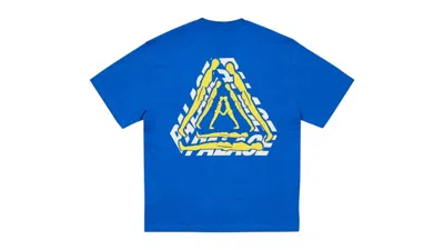 Pre-owned Palace Men's  P3 Lean T-shirt In Blue Berry