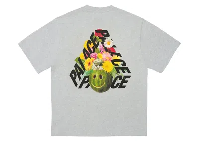 Pre-owned Palace Men's  P3 Punch T-shirt In Grey Marl
