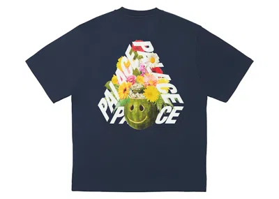 Pre-owned Palace Men's  P3 Punch T-shirt In Navy Blue