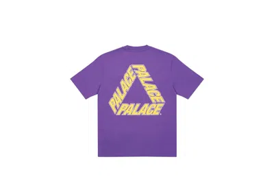 Pre-owned Palace Men's  P3 Team T-shirt In Purple