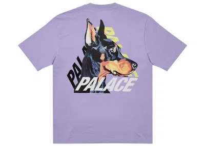 Pre-owned Palace Men's  P3k9 T-shirt In Violet