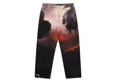 Pre-owned Palace Men's  P45 Standard Jean In Day Of Wrath In Red