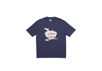 Pre-owned Palace Men's   Charms T-shirt In Navy Blue