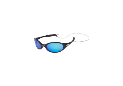 Pre-owned Palace Men's   Oakley Eyejacket In Black/deep Blue In Multi