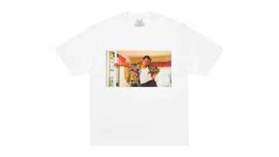 Pre-owned Palace Men's   T-shirt In White