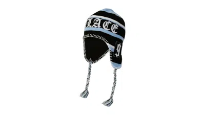 Pre-owned Palace Men's   Union Peruvian Beanie In Black