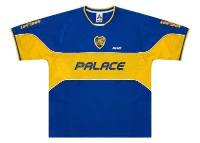 Pre-owned Palace Men's  Palamat Jersey In Blue/yellow In Multi