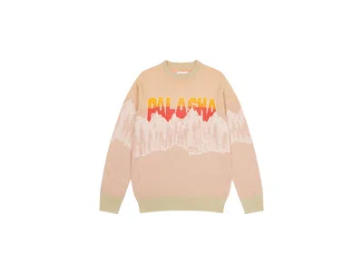 Pre-owned Palace Men's  Palaska Knit In Cream In White