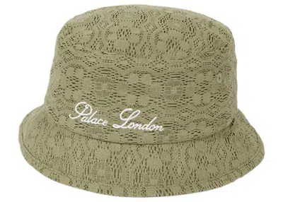 Pre-owned Palace Men's  Pallace Bucket Hat In Green