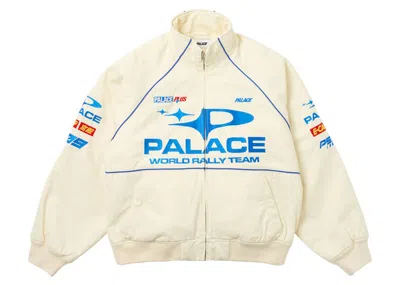 Pre-owned Palace Men's  Pally Rally Jacket In Off White