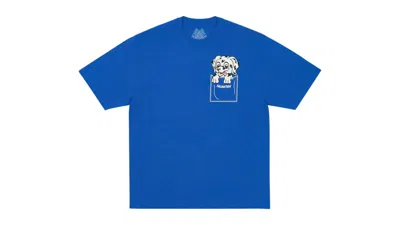 Pre-owned Palace Men's  Palmation T-shirt In Blue Berry