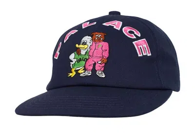 Pre-owned Palace Men's  Pals Pal Hat In Navy Blue
