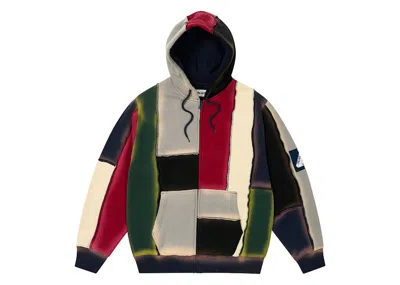 Pre-owned Palace Men's  Patch Me Up Zip Hoodie In Brights