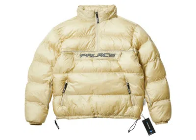 Pre-owned Palace Men's  Pertex P90 Puffa Jacket In Tan