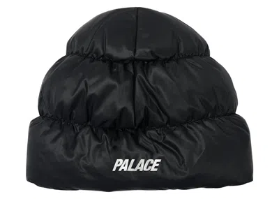 Pre-owned Palace Men's  Pertex Puffa Beanie (fw24) In Black
