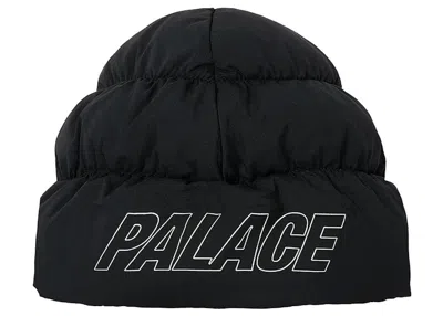 Pre-owned Palace Men's  Pertex Puffa Beanie In Black