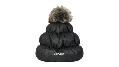 Pre-owned Palace Men's  Pertex Puffer Beanie In Black
