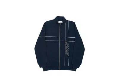 Pre-owned Palace Men's  Piper Track Top In Navy Blue