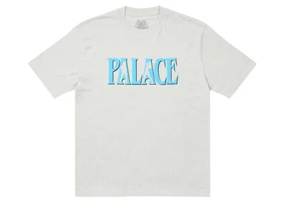 Pre-owned Palace Men's  Please T-shirt In Grey Marl
