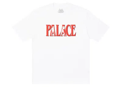 Pre-owned Palace Men's  Please T-shirt In White
