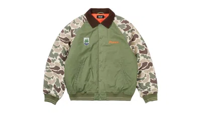 Pre-owned Palace Men's  Plucker Jacket In Olive In Green