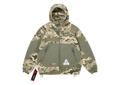 Pre-owned Palace Men's  Polartec 200 Jacket In Digi Camo In Multi