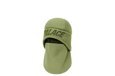 Pre-owned Palace Men's  Polartec Tech Beanie In Olive