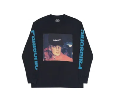 Pre-owned Palace Men's  P.o.w. Long Sleeve Tee Shirt In Black