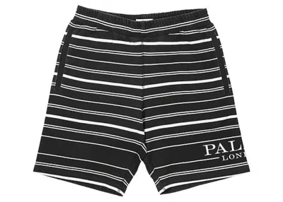 Pre-owned Palace Men's  Printed Stripe Shorts In Black