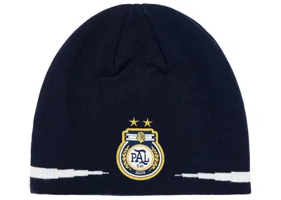 Pre-owned Palace Men's  Pro Nein Cuff Beanie In Navy Blue