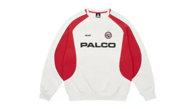 Pre-owned Palace Men's  Pro Team Palco Crew In White