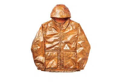 Pre-owned Palace Men's  Pstealth Jacket In Orange Camo