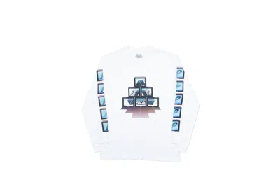 Pre-owned Palace Men's  Ptv Longsleeve In White